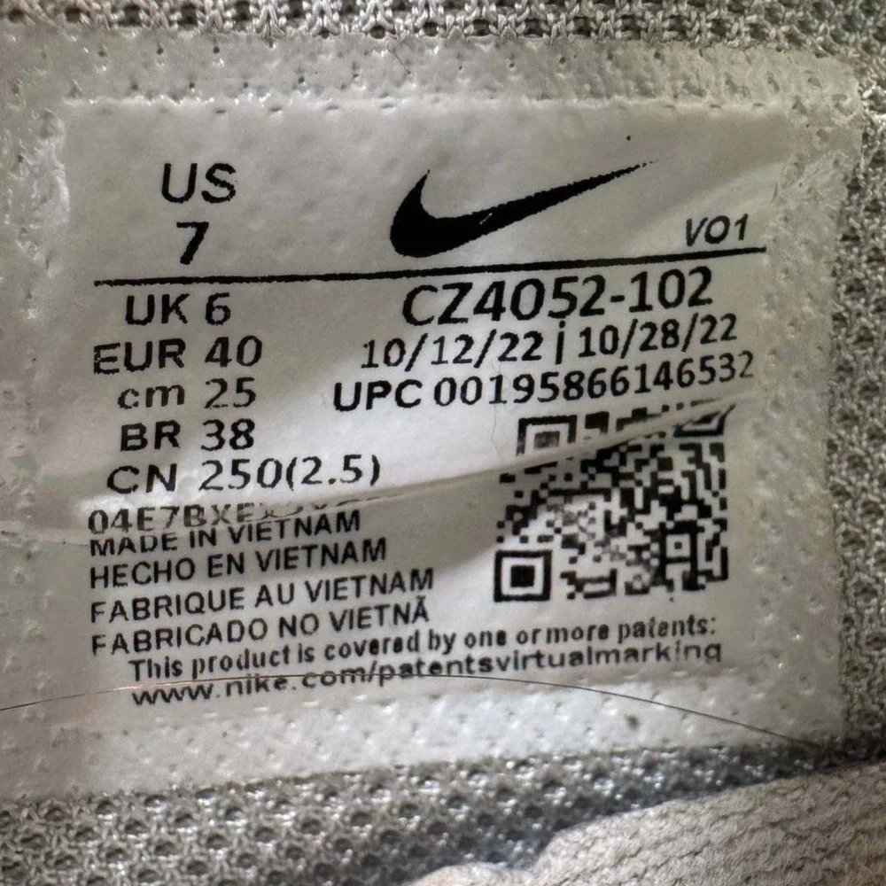 Nike LeBron Witness 6 Sneakers Men 7 White Basketball Athletic Sports CZ4052-102